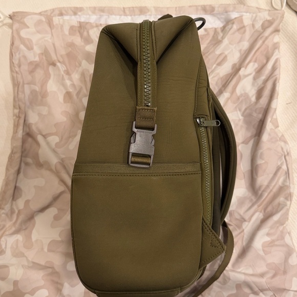 Dagne Dover Moss Green Diaper Backpack, size large - Picture 6 of 12